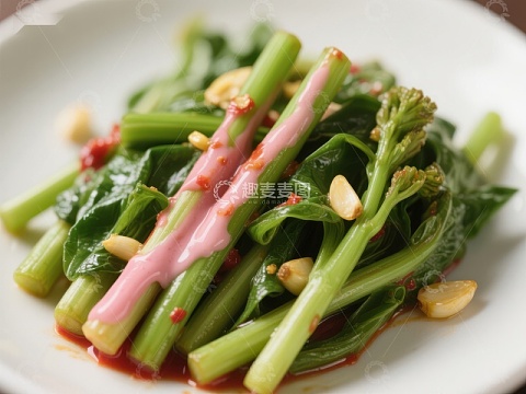 蒜蓉辣椒炒芥兰