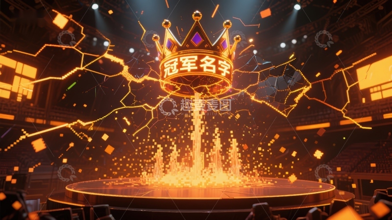 高清大图下载【趣麦麦图】冠军名字闪耀登场