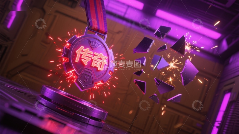 高清大图下载【趣麦麦图】传奇徽章闪耀登场