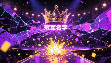 冠军名字：璀璨皇冠与炫彩舞台