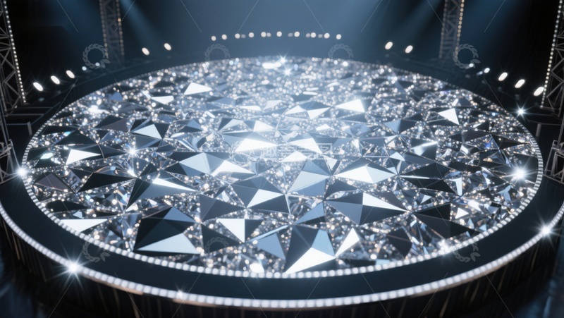 高清大图下载【趣麦麦图】璀璨钻石舞台中央闪耀