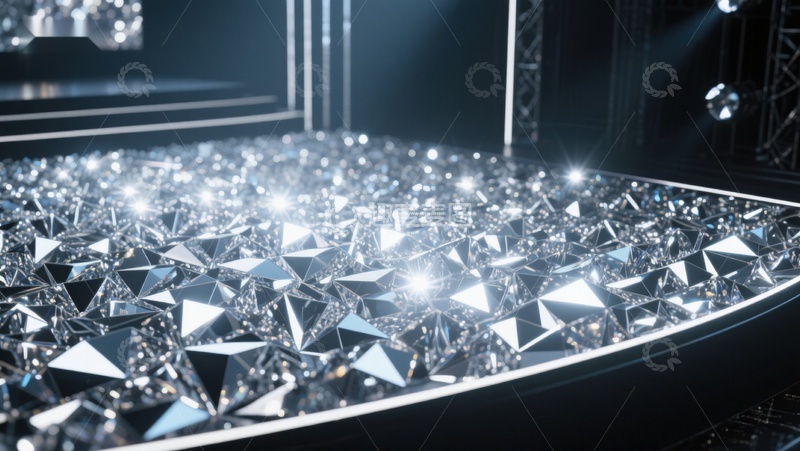 高清大图下载【趣麦麦图】璀璨钻石舞台灯光效果