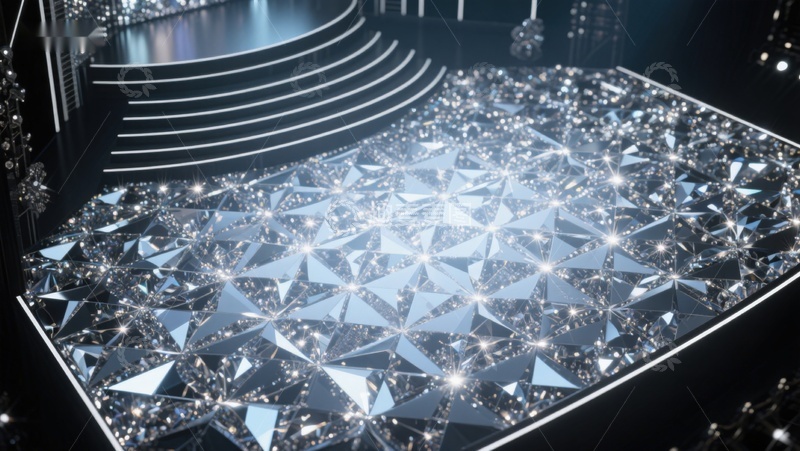 高清大图下载【趣麦麦图】璀璨钻石舞台设计