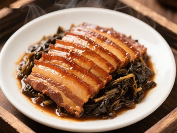 梅菜扣肉：传统中式美食