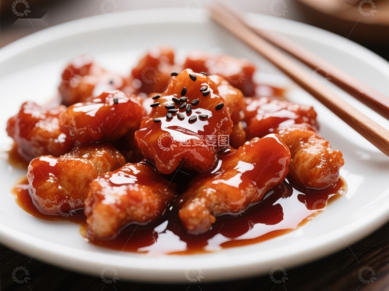 糖醋排骨，美味中式佳肴