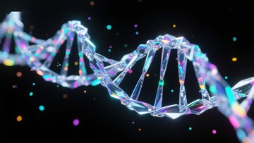 炫彩DNA双螺旋结构