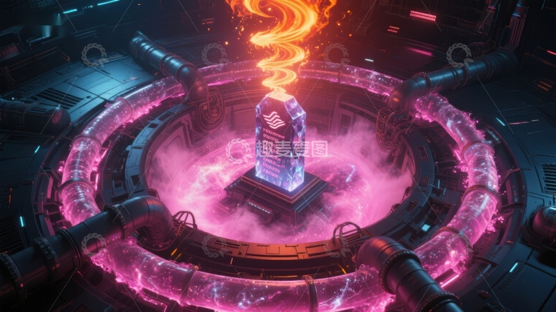 未来科技装置中的能量核心