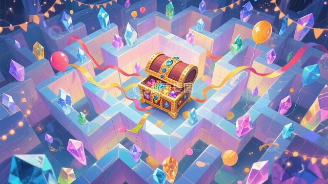 迷宫中的宝藏箱