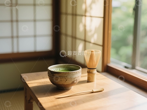 日式茶道：抹茶与竹筅的静谧时光