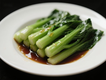 清炒时蔬配酱油