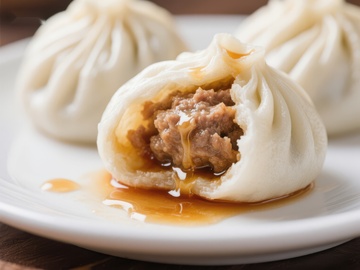 鲜美汤包，肉馅饱满诱人