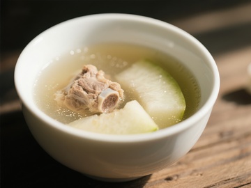冬瓜排骨汤，清热解暑
