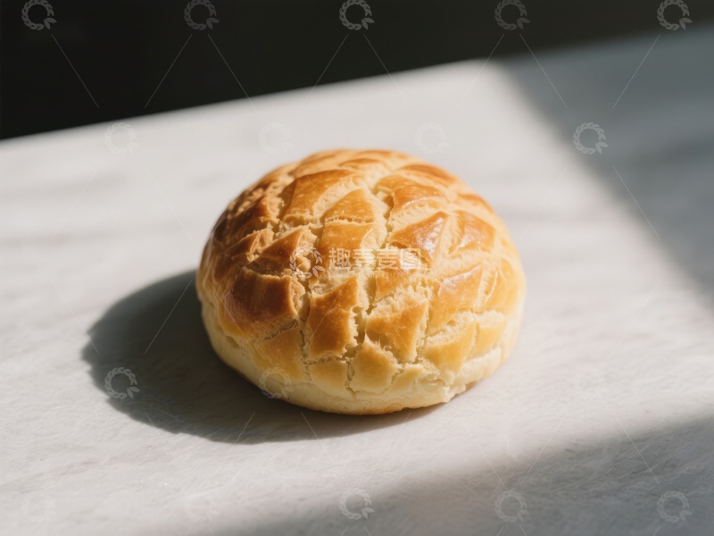 高清大图下载【趣麦麦图】金黄色的面包在阳光下
