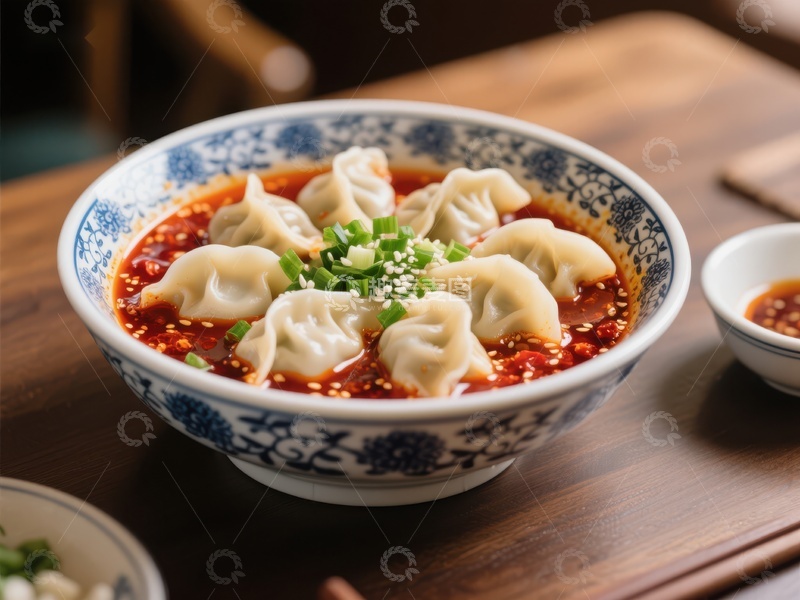 麻辣水饺，鲜香四溢的美食享受