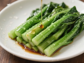 清炒时蔬淋酱油