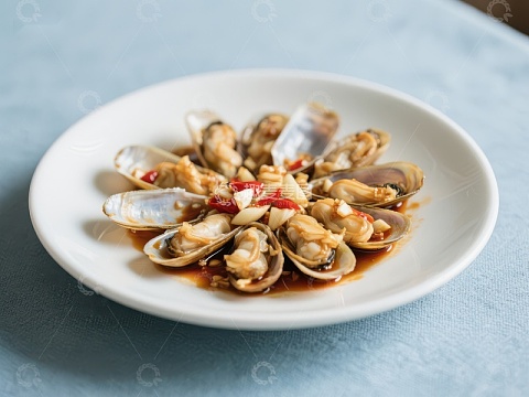 蒜蓉辣椒炒蛤蜊