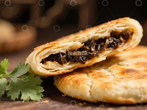 酥皮肉馅饼，美味传统小吃