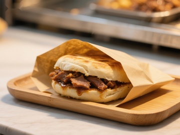 美味肉夹馍，传统风味小吃