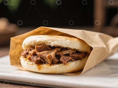 美味肉夹馍，传统风味小吃