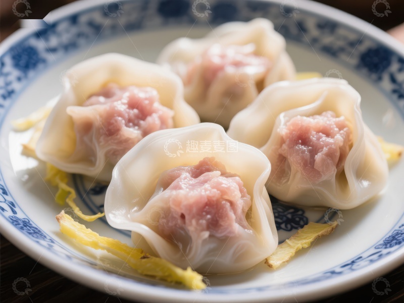 高清大图下载【趣麦麦图】鲜美饺子，传统美食