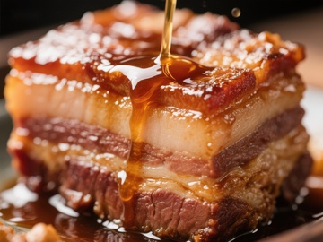 蜜汁浇灌的美味肉块