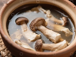 鲜美蘑菇汤，滋补养生佳品