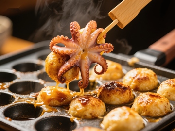 章鱼小丸子热腾出炉