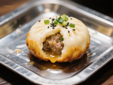 鲜美汤包，金黄酥脆