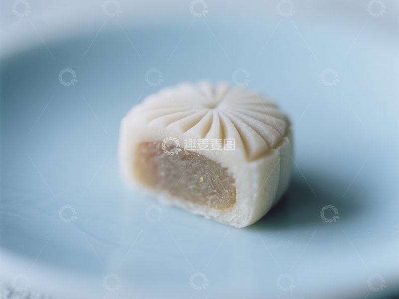 高清大图下载【趣麦麦图】精致糕点，半切展示内馅