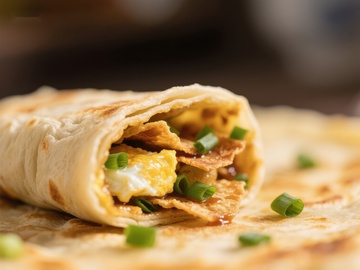 煎饼果子：蛋香四溢的传统美食