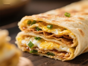 煎饼果子：蛋香四溢的传统美食