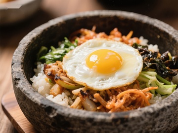 石锅拌饭：美味的韩式料理