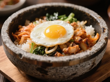 石锅拌饭：美味的韩式料理