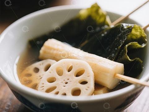 日式莲藕海带汤