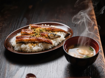 鳗鱼饭与热汤，日式美食