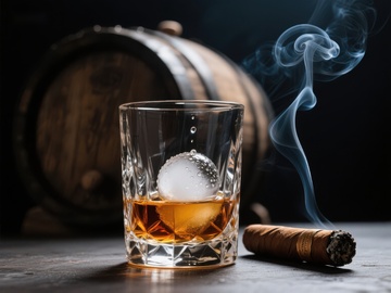 威士忌与雪茄：奢华享受