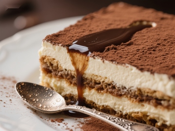 巧克力淋面提拉米苏