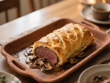 酥皮包裹的牛肉 Wellington