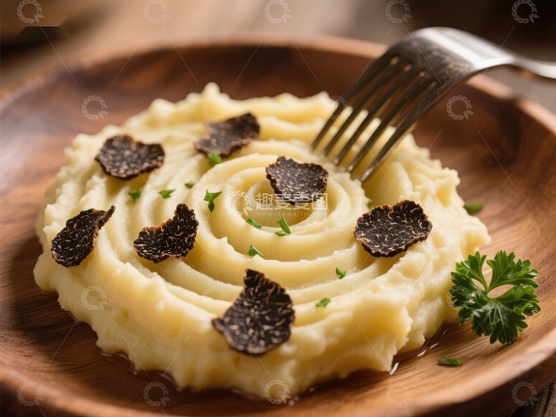 松露土豆泥，精致美食呈现