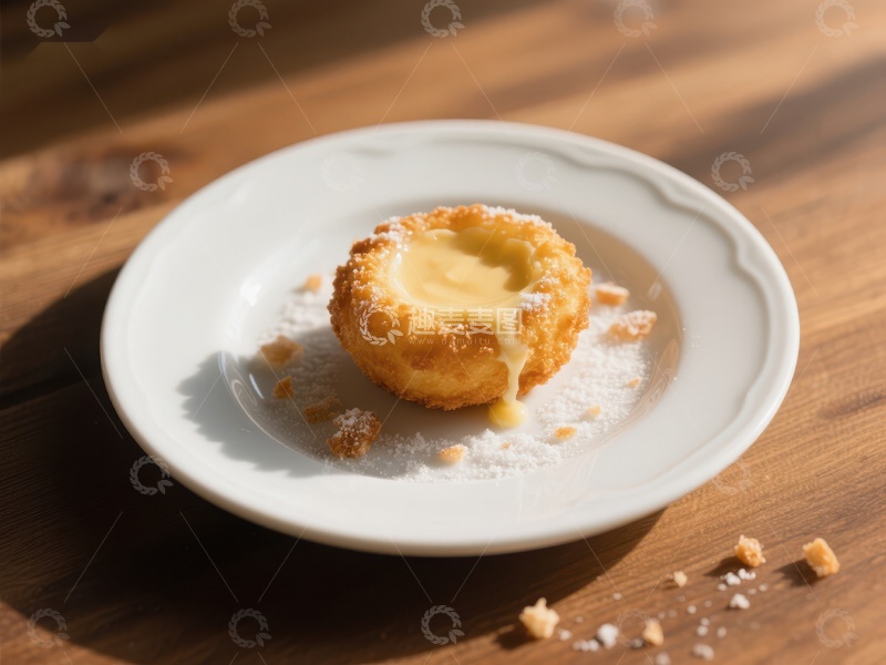 高清大图下载【趣麦麦图】奶油馅饼酥皮甜点