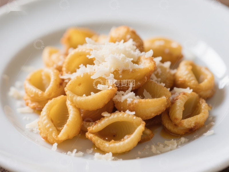 高清大图下载【趣麦麦图】意式贝壳面配帕尔马干酪