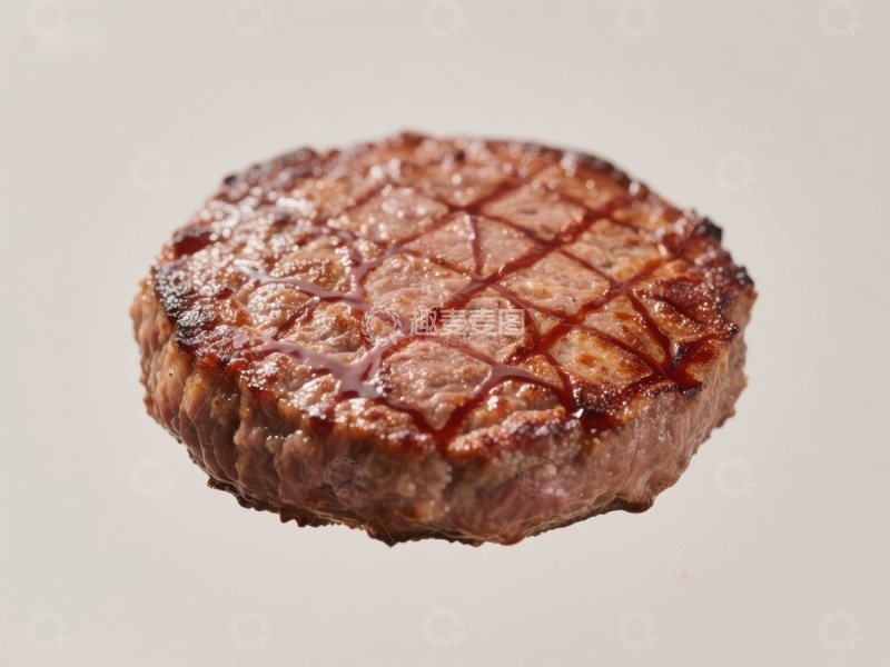 高清大图下载【趣麦麦图】煎制完美的牛肉饼