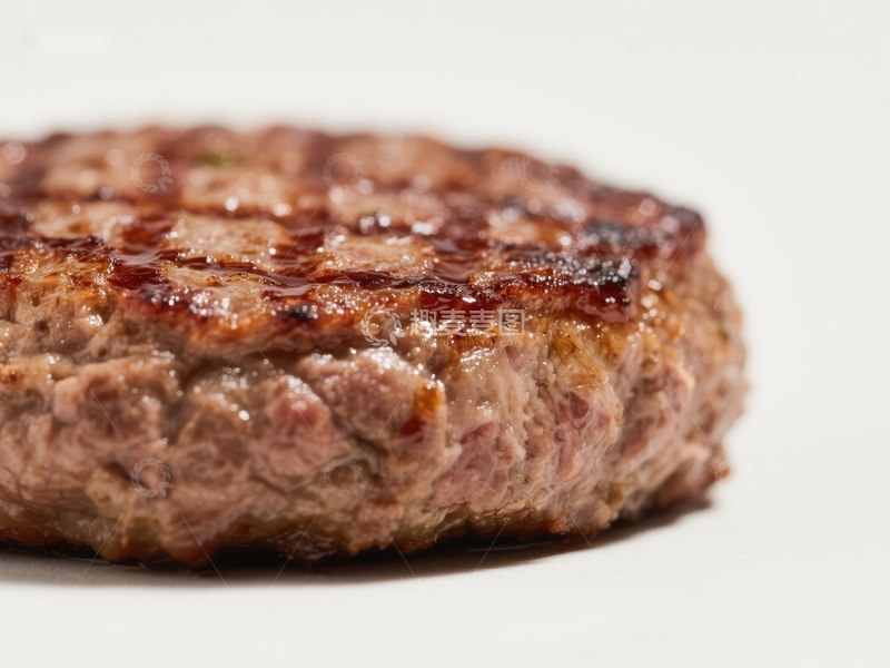 高清大图下载【趣麦麦图】煎制完美的牛肉饼