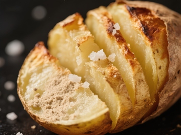 香脆切片烤土豆