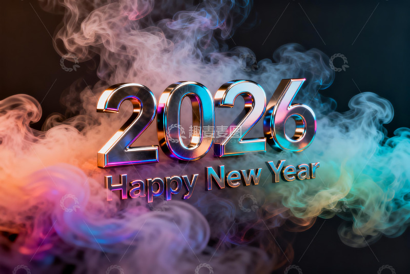 高清大图下载【趣麦麦图】2026新年贺岁视觉设计