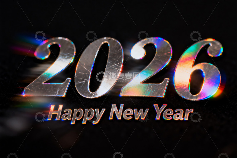 高清大图下载【趣麦麦图】2026新年贺词视觉设计