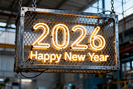 2026新年霓虹灯招牌