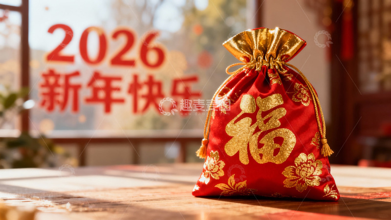 高清大图下载【趣麦麦图】新年红包寓意吉祥