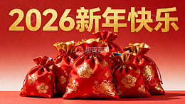 新年红包袋红色喜庆