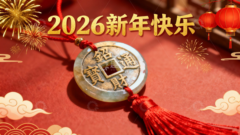 高清大图下载【趣麦麦图】新年挂饰寓意吉祥